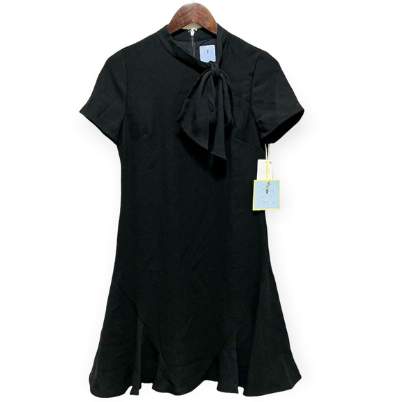 CeCe | Dresses | Cece Mixed Womens Size High Neck Front Tie Dress Fit Flare Black Msrp29 | Poshmark CeCe | Dresses | Cece Mixed Womens Size High Neck Front Tie Dress Fit Flare Black Msrp29 | Poshmark